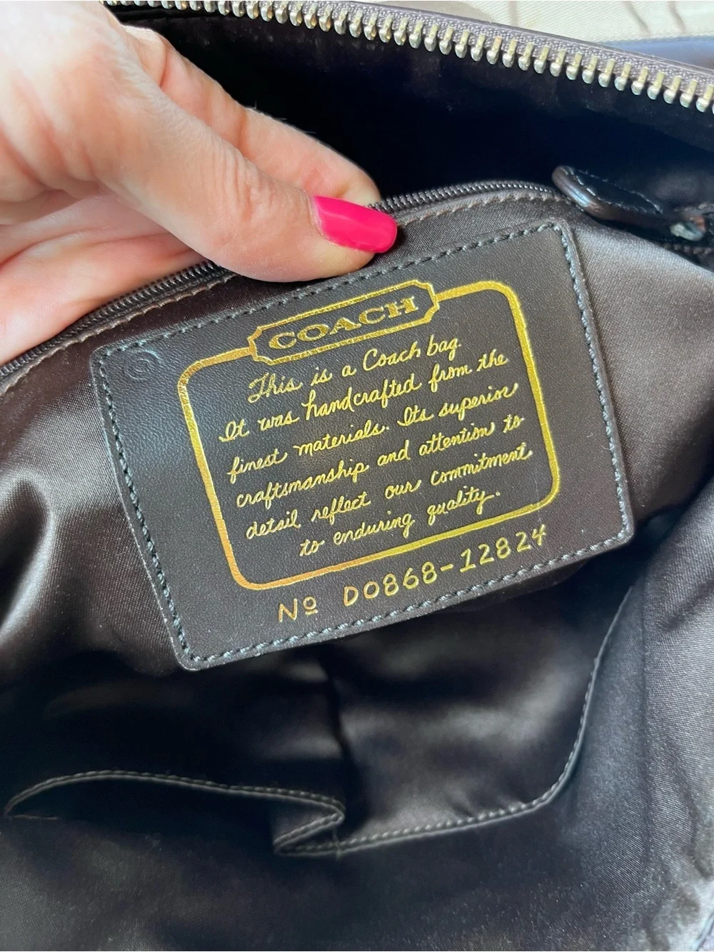 Vintage Coach Chelsea Signature C Bag